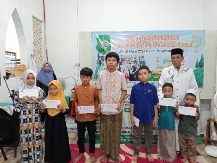 Yayasan Uswatun Muslimin Indonesia Gelar Pesantren Ramadhan dan Santunan-1